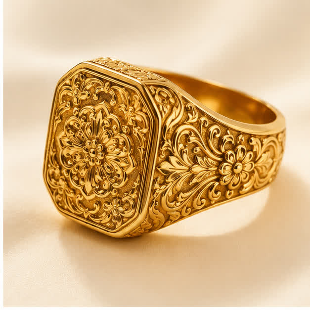 Daily-wear gold ring